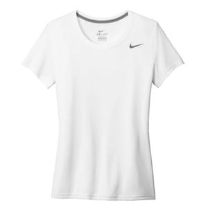 Womens White Nike Pro Shirt